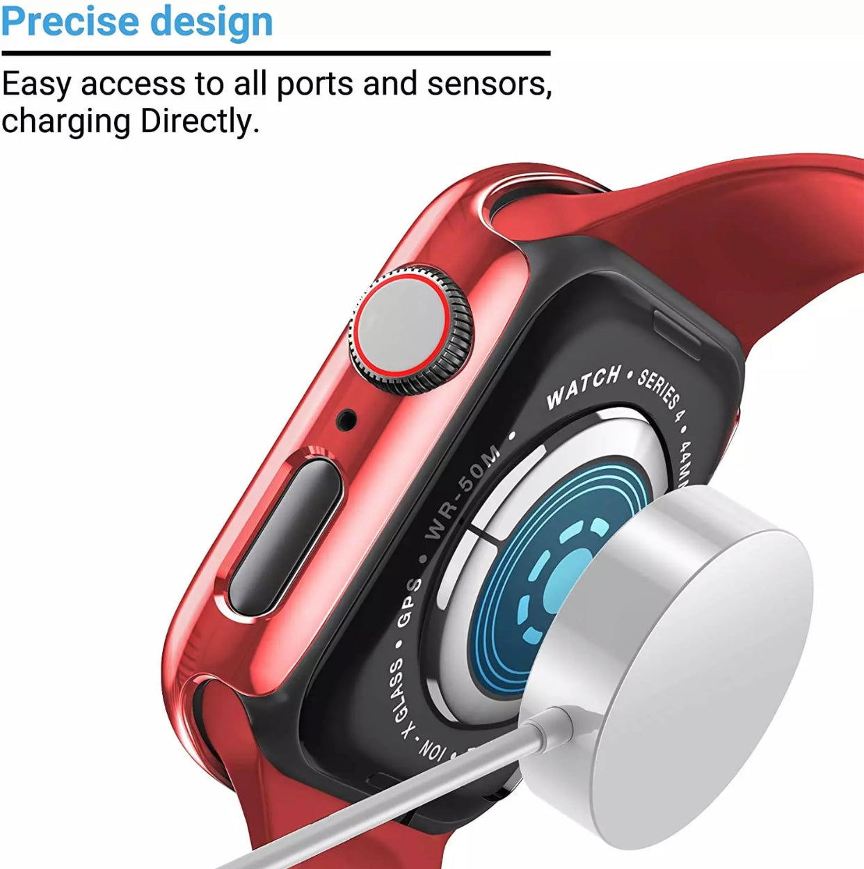 Premium Multi-Colour 2 in 1 Tempered Glass Shockproof Apple Watch Case- for selected New Apple Watch Series 7 45mm - Super Savings Technologies Co.,LTD Premium Multi-Colour 2 in 1 Tempered Glass Shockproof Apple Watch Case- for selected New Apple Watch Series 7 45mm - Super Savings Technologies Co.,LTD